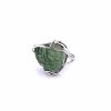 Moldavite ring in silver 2000102210008