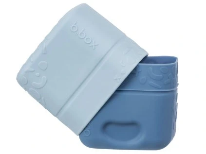 Mini krabička na svačinu - modrá