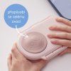 Svačinový box malý - indigo/růžový