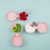 Sada krabiček Snack tubs 3ks - růžové