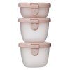 Sada krabiček Snack tubs 3ks - růžové