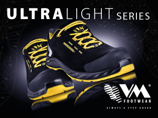 Pracovní a bezpečnostní obuv - Ultralight Series by VM®