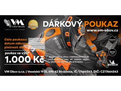 dárkový poukaz 1000 Kč