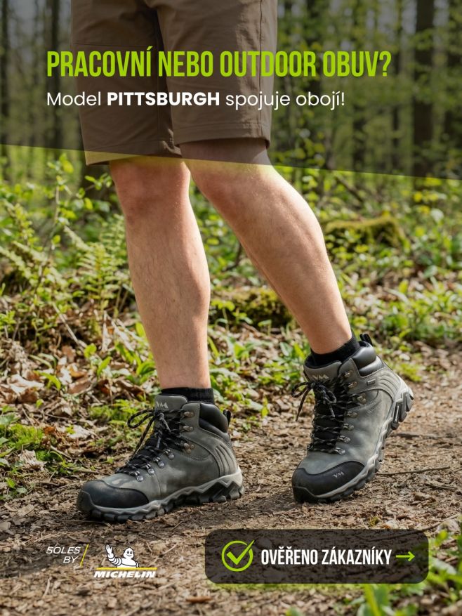 Do práce, do lesa, na výlet. 🥾 Model PITTSBURGH zvládá od každého něco a podle hodnocení našich zákazníků mu to jde...