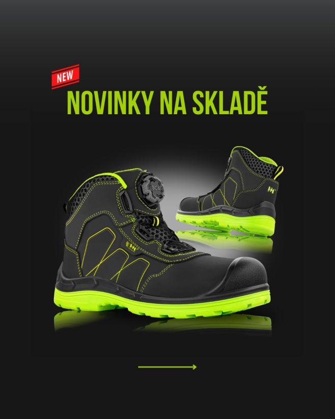🔥NOVINKY!🔥 4 nové modely pracovní a bezpečnostní obuvi, které spojují moderní design s prvotřídní kvalitou a funkčností!...