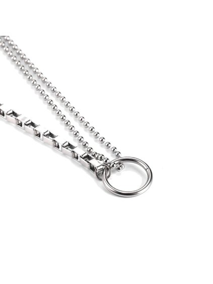 381 1 stribrny nahrdelnik chain