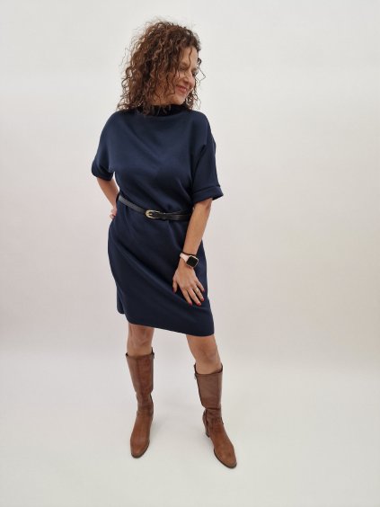 1384 2 damske pohodlne midi saty vanessa uni vel 36 42