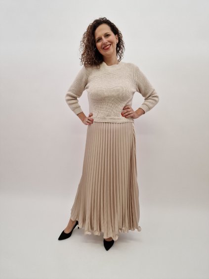 1393 1 damske saty s plise sukni vel uni 36 38