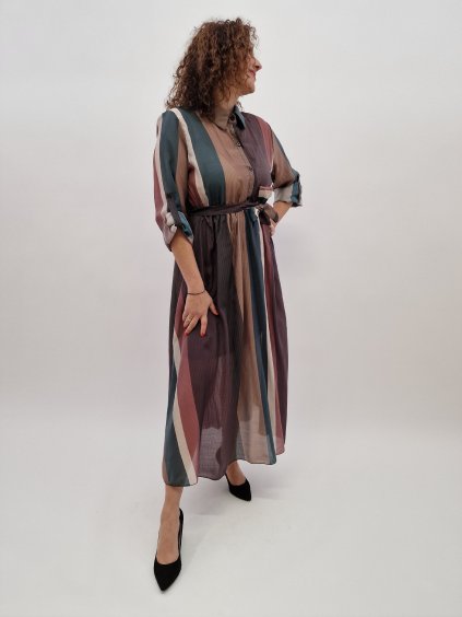 1417 2 damske lehke kosilove saty uni vel 36 40