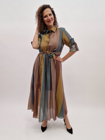 1420 4 damske lehke kosilove saty uni vel 36 40