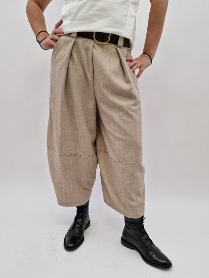 1450 1 damske tulipanove siroke kalhoty uni vel 36 40