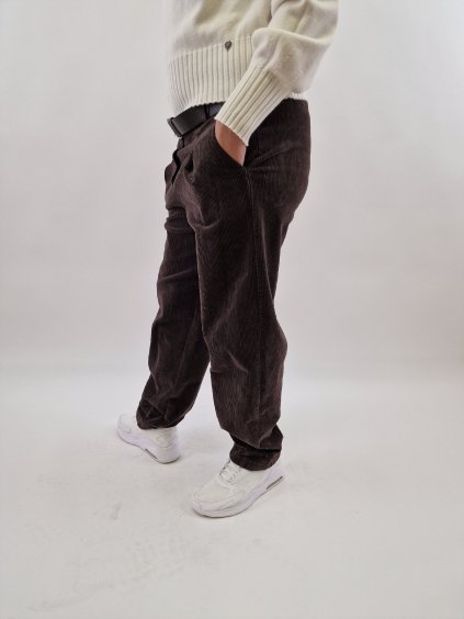 Dámské manšestrové kalhoty uni vel 38-42