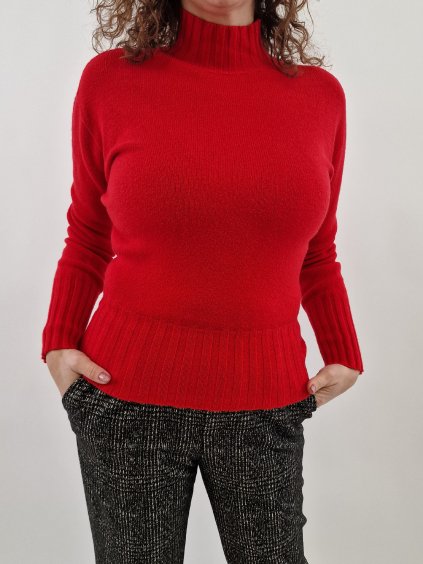 Dámský svetr se stojáčkem uni vel 36-38