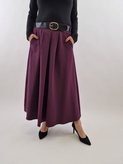 Dámská sukně s páskem uni vel 36-40