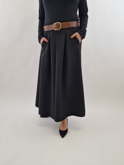 Dámská sukně s páskem uni vel 36-40