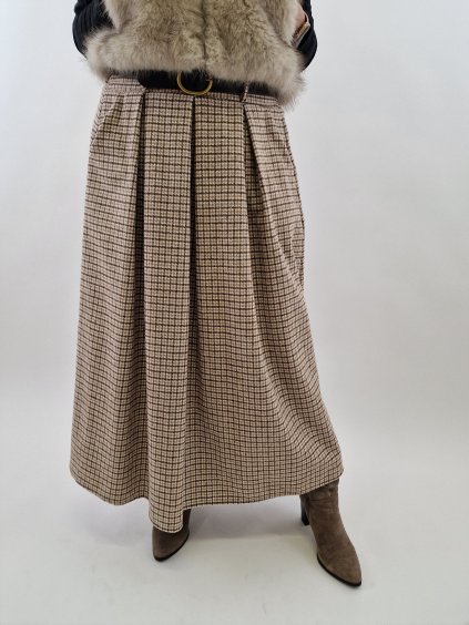 Dámská teplá sukně uni vel 38-42