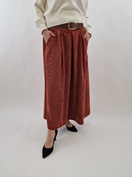 Dámská manšestrová sukně uni vel 36-40