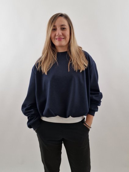 Dámská oversize mikina uni vel 38-42