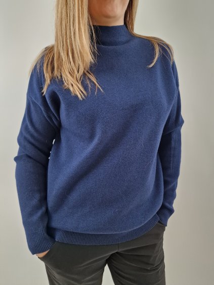 Dámský svetr se stojáčkem uni vel. 38/42