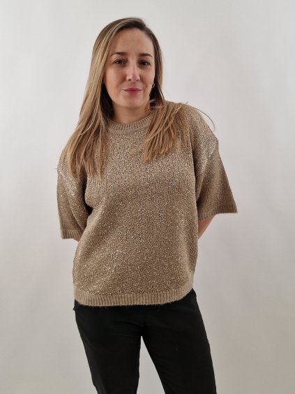 Dámský svetr Top třpytivý uni vel. 40/46