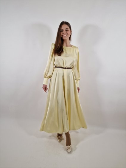 Dámské samet dlouhé šaty uni vel 38/42