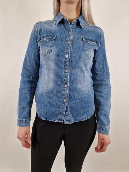 2092 3 damska denim kosile vel s 36