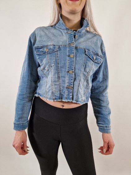 Dámská tenká denim bunda vel S 36