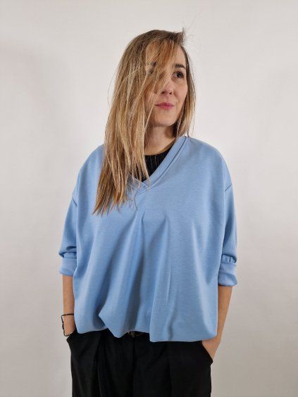 2266 damska mikina oversize uni vel 40 44
