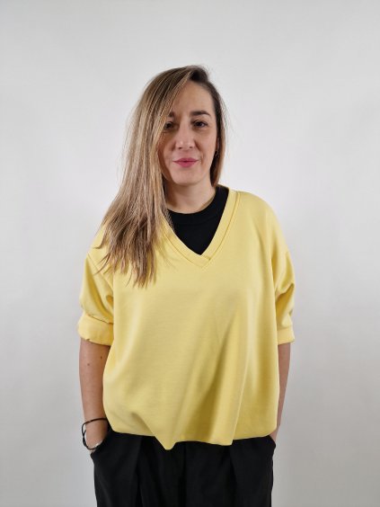 Dámská mikina oversize uni vel 40-44