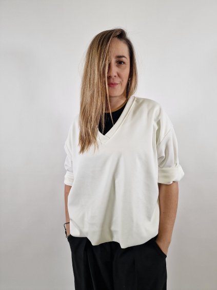 Dámská mikina oversize uni vel 40-44
