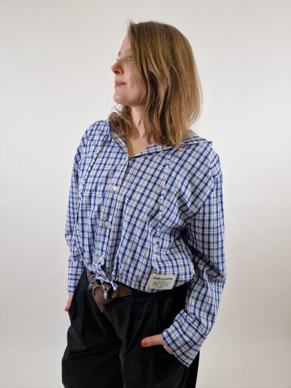 Dámská košile s kapucí uni vel 38-42