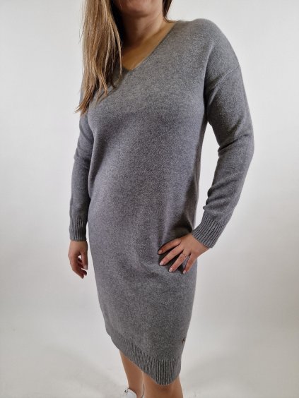 Dámské úpletové šaty uni vel 40-44