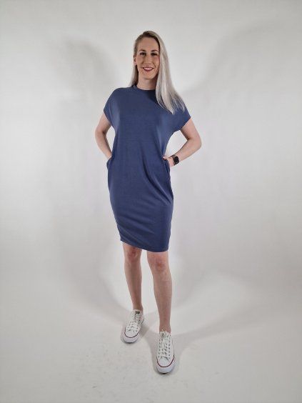 Dámské oversize šaty uni vel 38/42