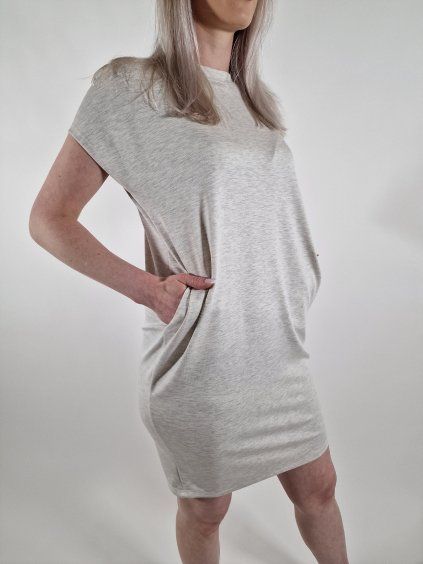 Dámské oversize šaty uni vel 38/42