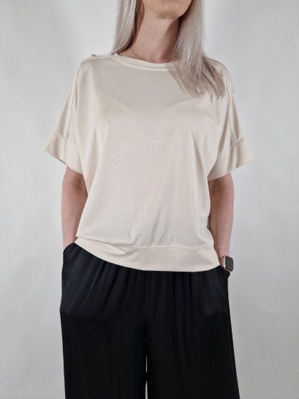 Dámský oversize top triko uni vel 40/46