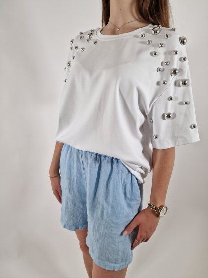 Dámské oversize triko top uni vel 38/44