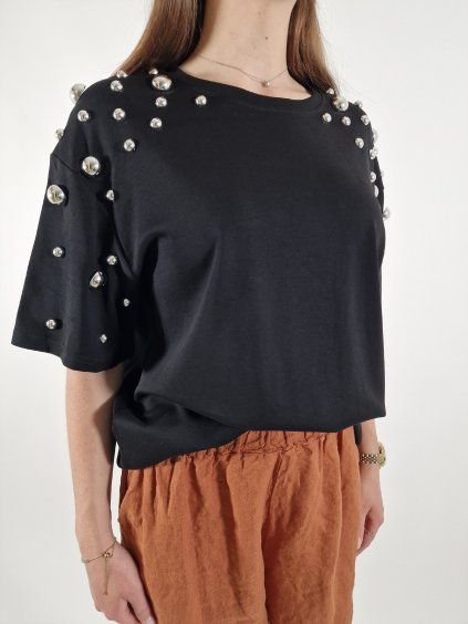Dámské oversize triko top uni vel 38/44