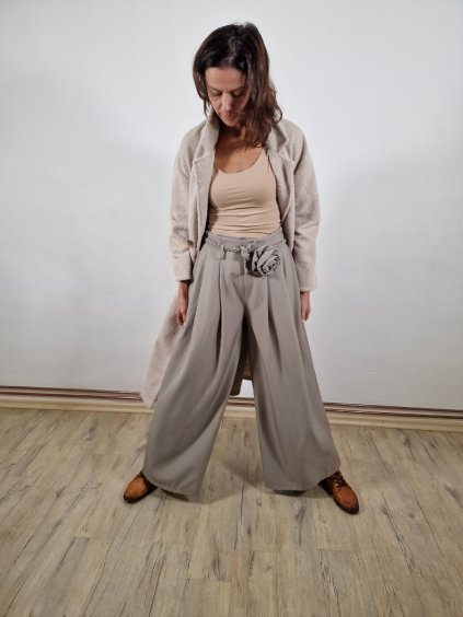 358 damske siroke elegantni kalhoty uni vel 38 42