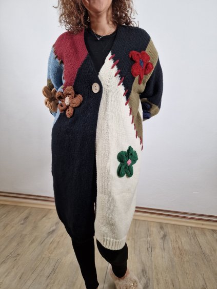 556 3 damsky svetrovy kabatek kardigan uni vel 38 42