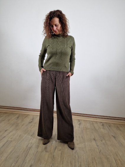 577 damsky svetr se stojackem vel 36 38