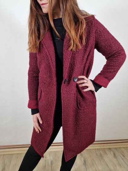 610 3 damsky pohodlny strecovy kabatek na podzim jaro vel uni 38 42