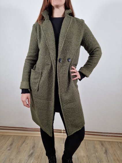 616 4 damsky pohodlny strecovy kabatek na podzim jaro vel uni 38 42