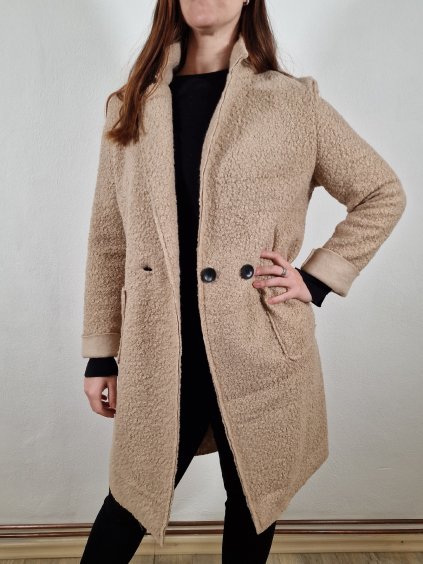 640 1 damsky pohodlny strecovy kabatek na podzim jaro vel uni 38 42