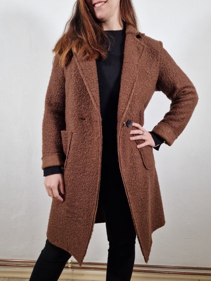 643 2 damsky pohodlny strecovy kabatek na podzim jaro vel uni 38 42