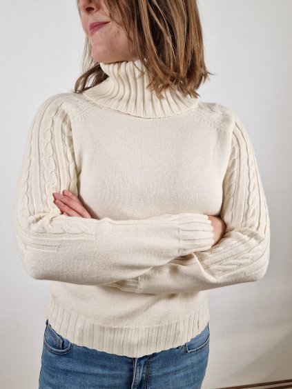 664 2 damsky teply svetr rolak uni vel 36 40