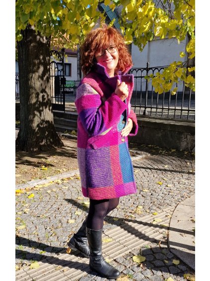 742 damsky zimni vlneny kabat 38 42 uni