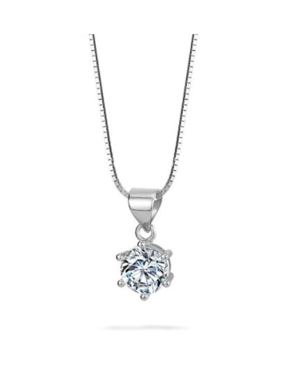 351 nahrdelnik solitaire one s kubickou zirkonii
