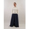 Dámské široké sukňové kalhoty uni vel 38-42