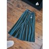 163 damske siroke kalhoty kalhotova sukne tmave zelene uni velikost 36 40