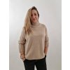 Dámský lehký svetr rolák uni vel. 40/44